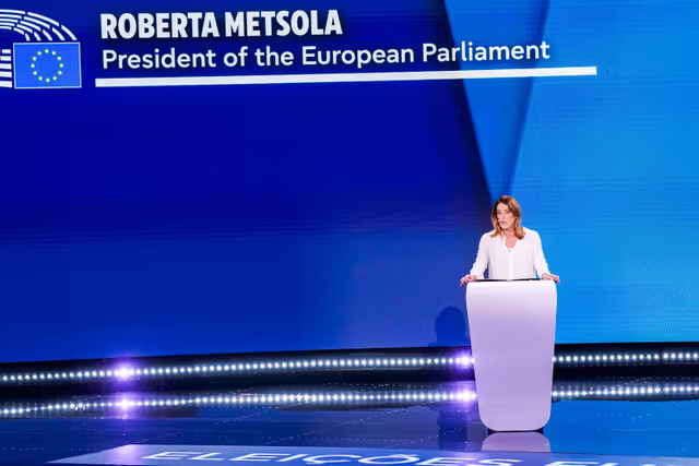 Fotogrāfija 14: European Elections Night 2024