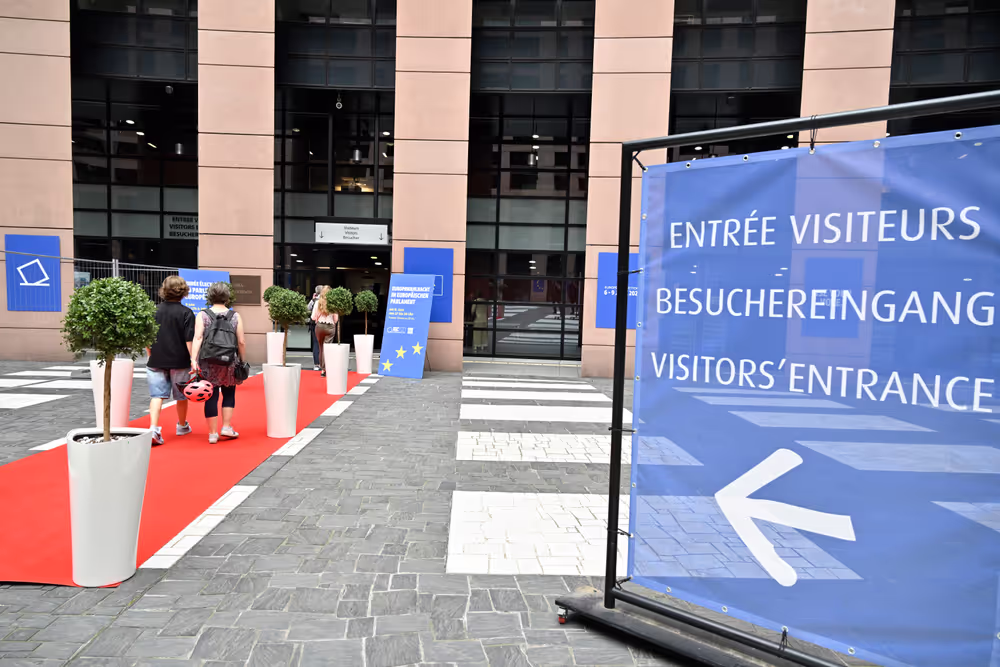 European Elections Night 2024 in Strasbourg