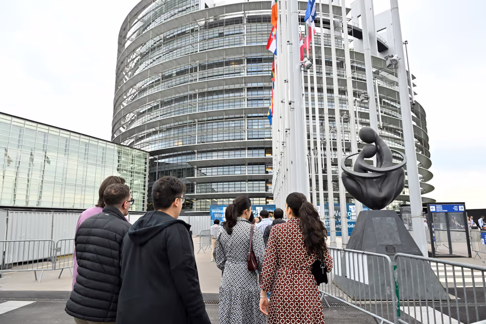 European Elections Night 2024 in Strasbourg