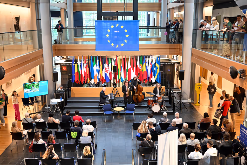 European Elections Night 2024 in Strasbourg