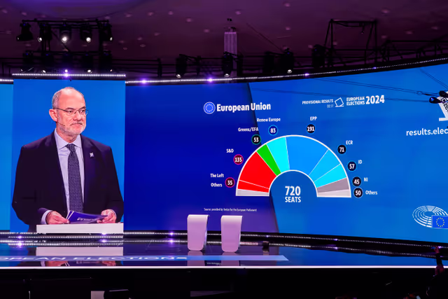 Fotogrāfija 12: European Elections Night 2024