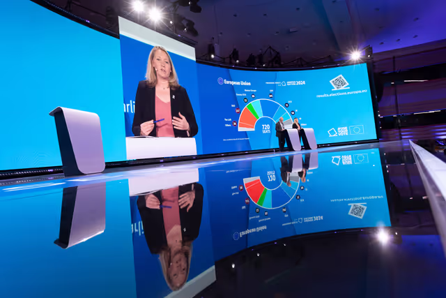 Fotografia 10: EP Press Briefing - European Elections 2024