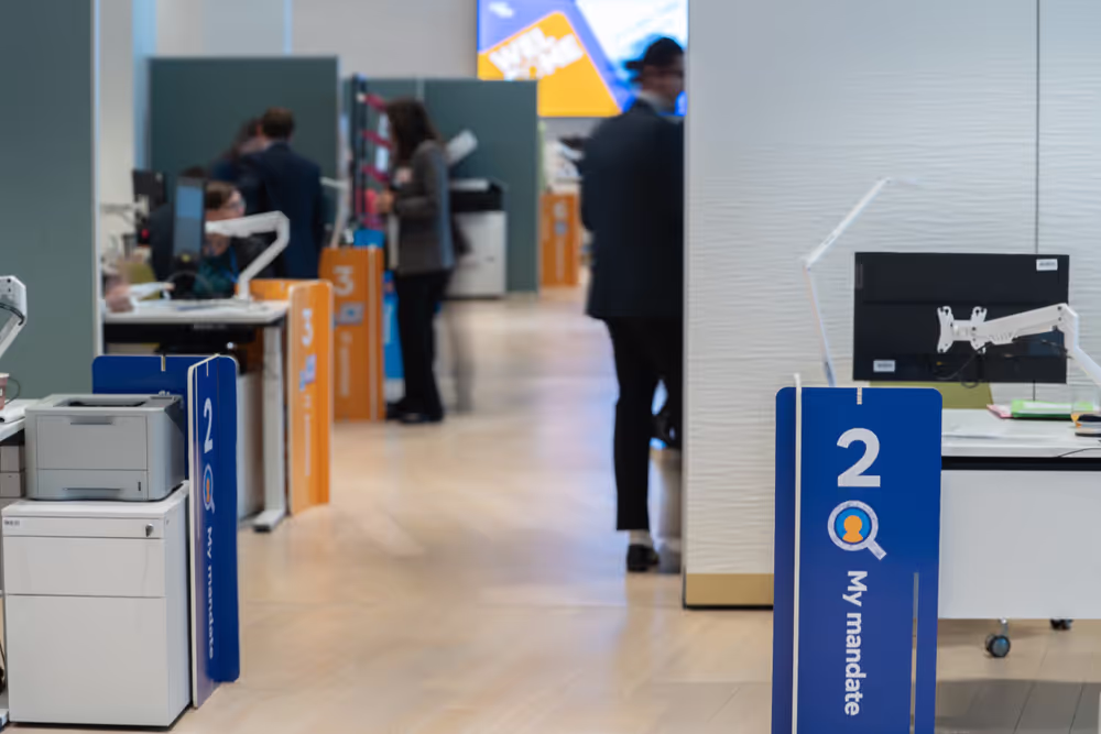 Welcome village opening