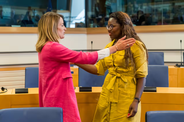 Photo 4 : Meeting of the EP Conference of President