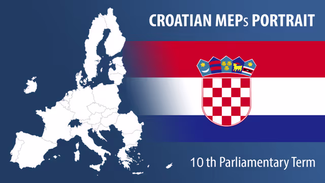 Foto 11: Croatian MEPs official portraits - 10th Parliamentary term.