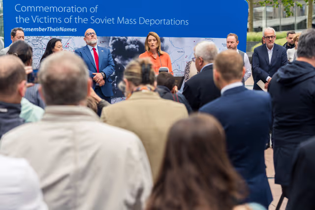 Fotografi 4: Commemoration of the Victims of Soviet Mass Deportations