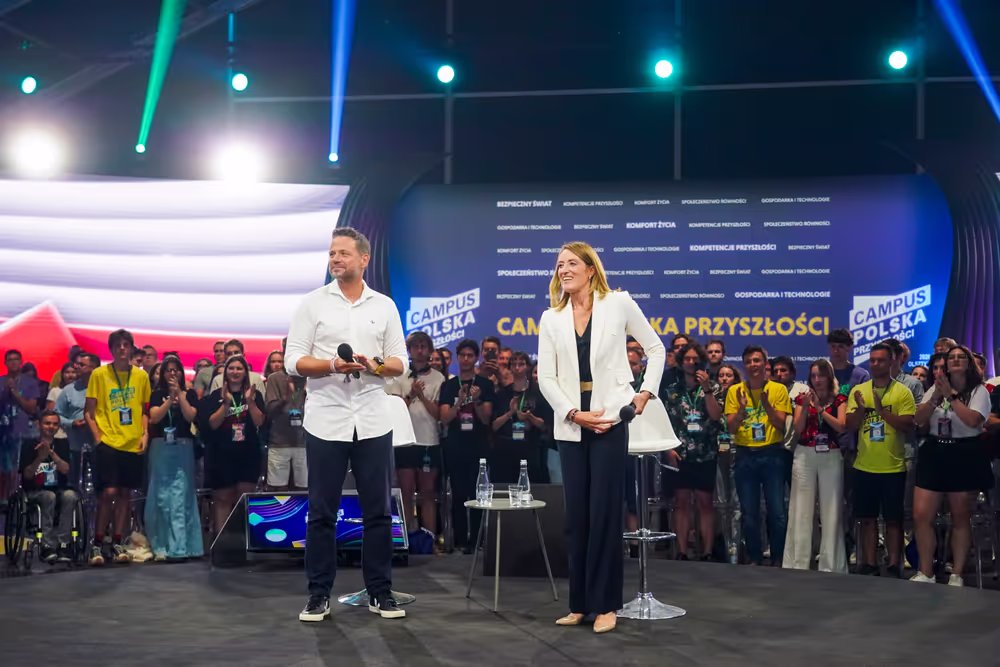 Official visit by Roberta METSOLA, EP President to Poland - Participation to The Future of Poland 2024 event, at the University of Warmia and Mazury