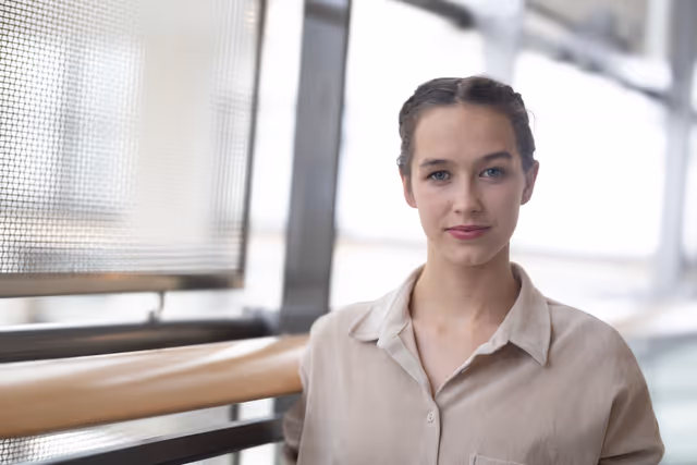 Foto 7: Thomas WAITZ and Lena SCHILLING in the EP in Brussels