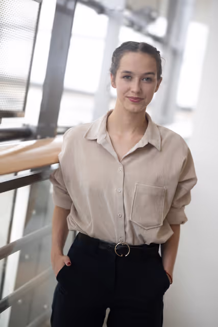 Foto 5: Thomas WAITZ and Lena SCHILLING in the EP in Brussels