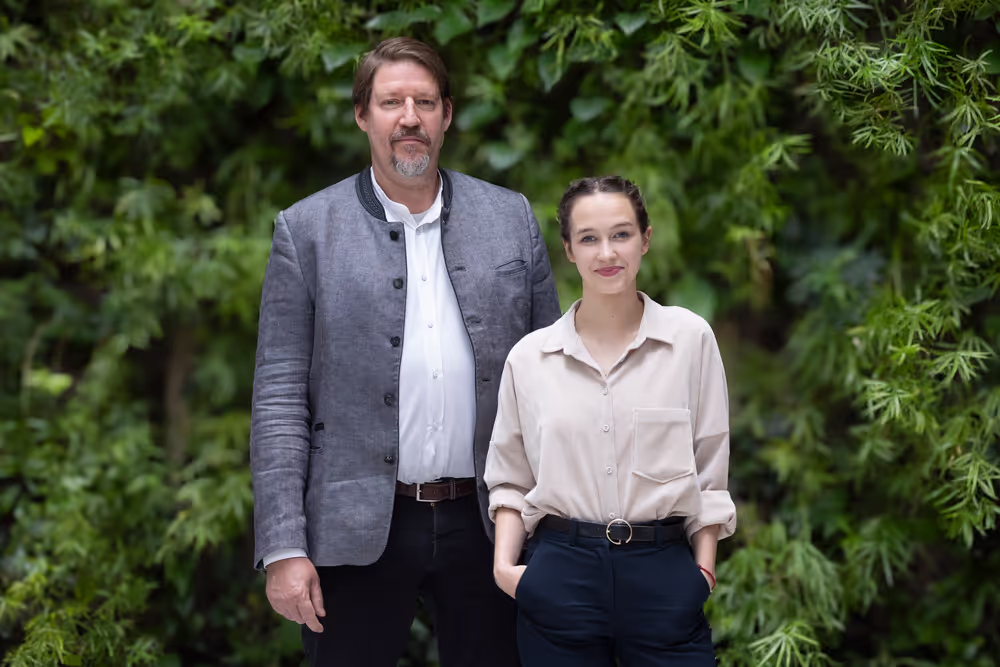 Thomas WAITZ and Lena SCHILLING in the EP in Brussels