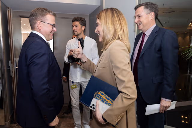 Fotografija 7: EPP leaders meet ahead of the European Council meeting