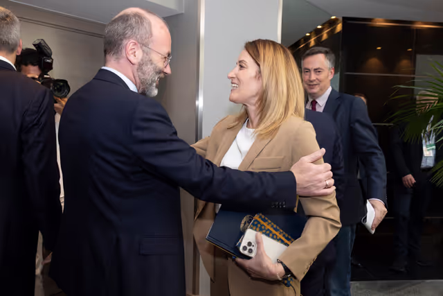Fotografija 6: EPP leaders meet ahead of the European Council meeting
