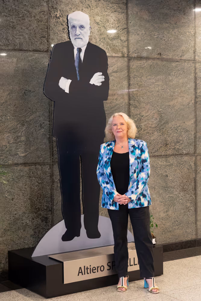 Beatrice COVASSI in the EP in Brussels