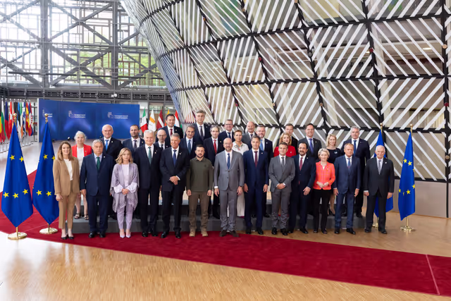 Roberta Metsola, EP President at the European Council Meeting
