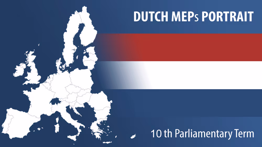 Dutch MEPs official portraits - 10th Parliamentary term