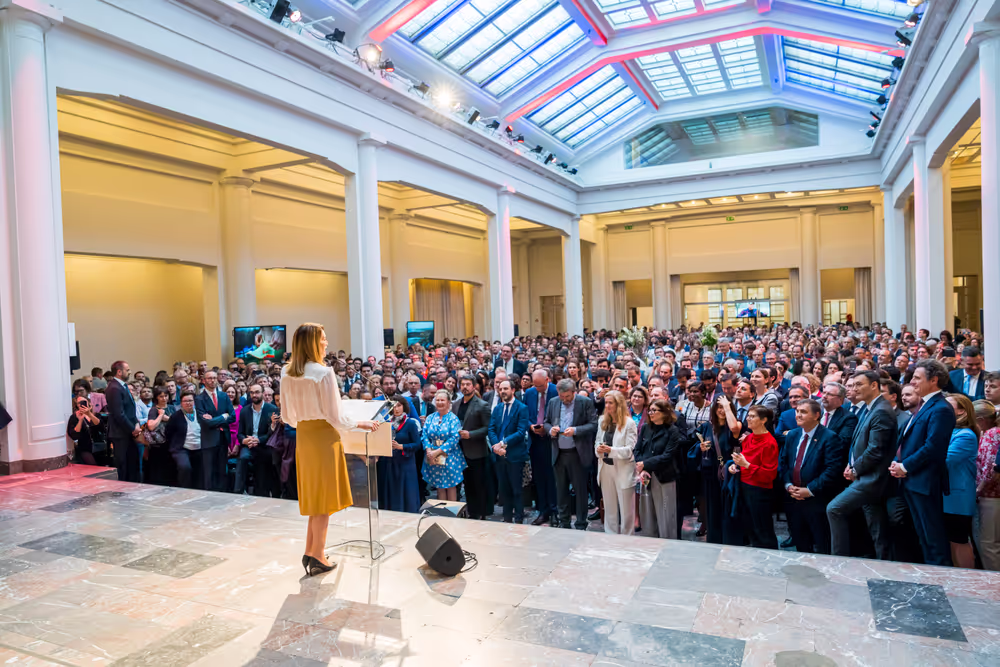 Roberta METSOLA, EP President participates at the French National Day at the Bozar, Brussels