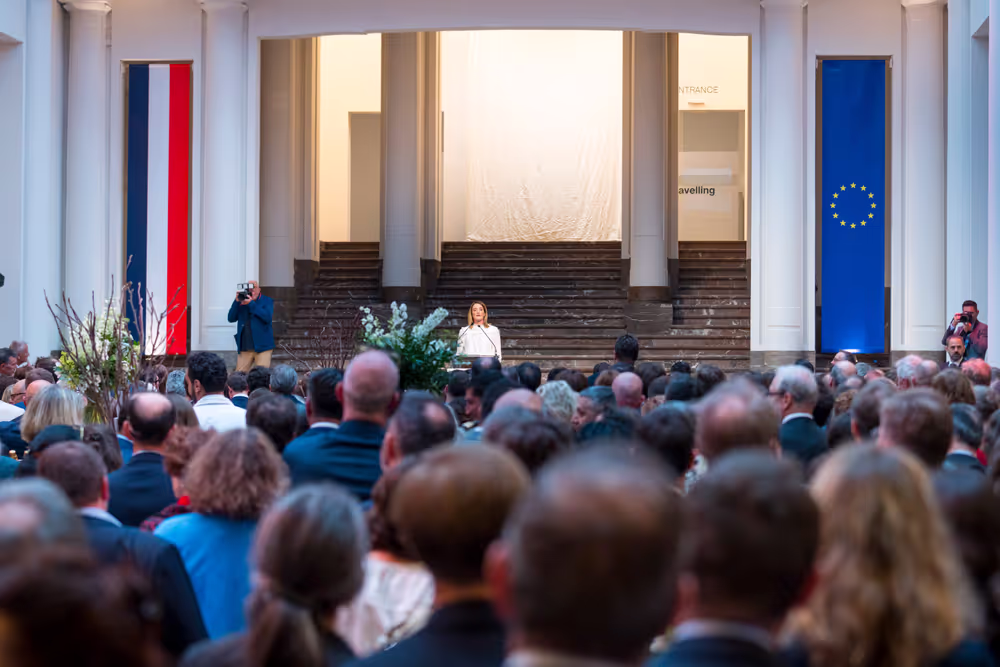 Roberta METSOLA, EP President participates at the French National Day at the Bozar, Brussels
