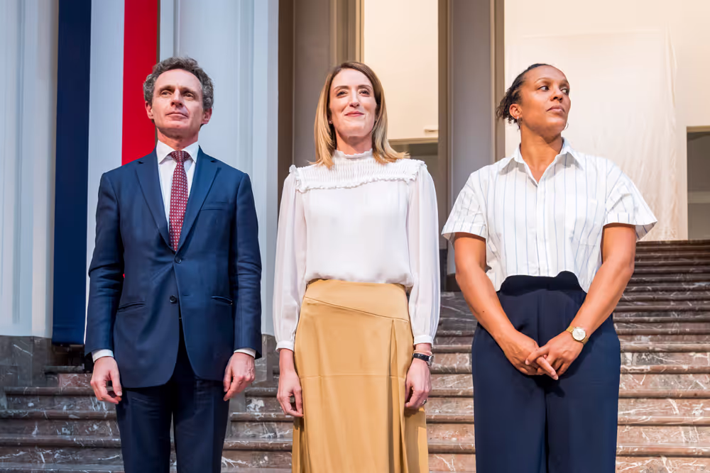 Roberta METSOLA, EP President participates at the French National Day at the Bozar, Brussels