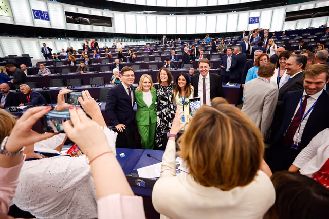 Foto 7: EP Plenary session - Election of the Vice-Presidents of the European Parliament - First ballot