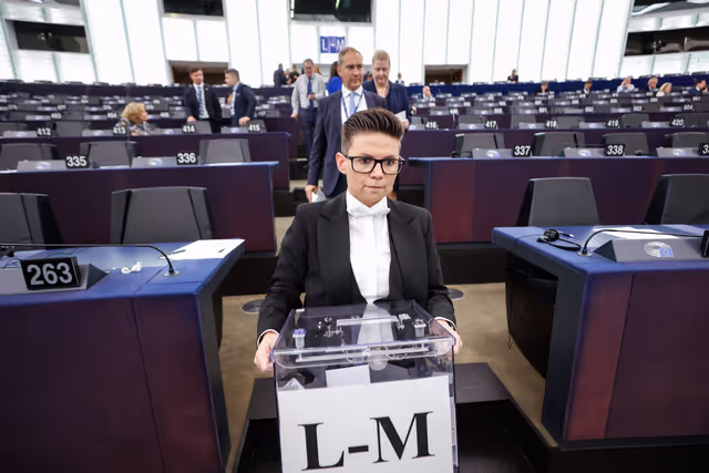 Foto 34: EP Plenary session - Election of the Vice-Presidents of the European Parliament - First ballot