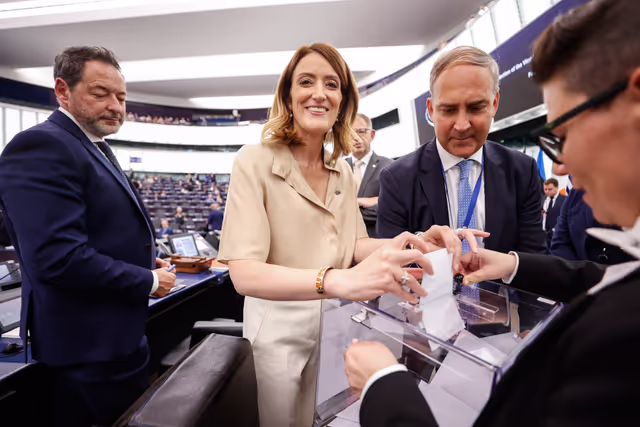 Foto 33: EP Plenary session - Election of the Vice-Presidents of the European Parliament - First ballot