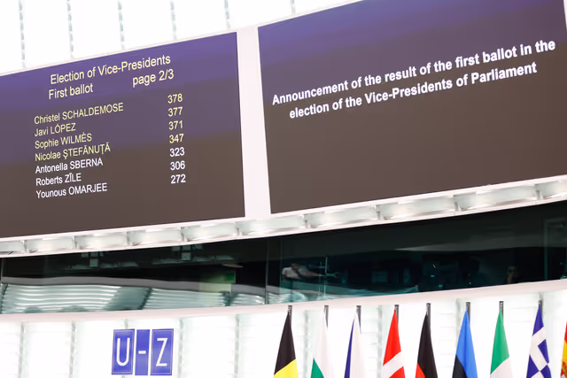 Foto 26: EP Plenary session - Election of the Vice-Presidents of the European Parliament - First ballot