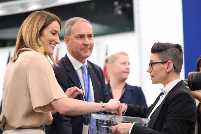 Foto 32: EP Plenary session - Election of the Vice-Presidents of the European Parliament - First ballot