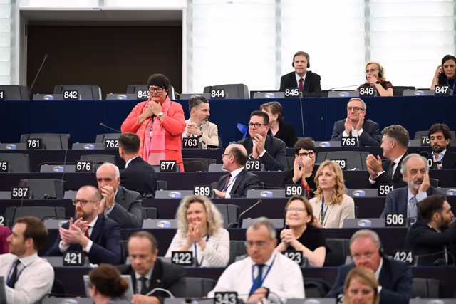 Foto 16: EP Plenary session - Election of the Vice-Presidents of the European Parliament - First ballot