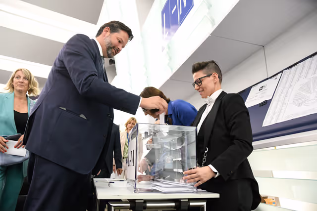 Nuotrauka 30: EP Plenary session - Election of the Vice-Presidents of the European Parliament - Second ballot