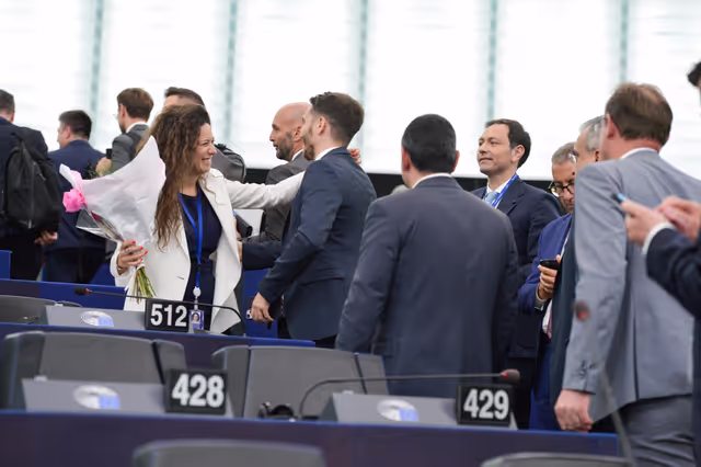 Nuotrauka 4: EP Plenary session - Election of the Vice-Presidents of the European Parliament - Second ballot
