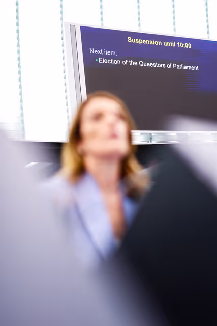 Снимка 43: EP Plenary session - Elections of Quaestors of Parliament