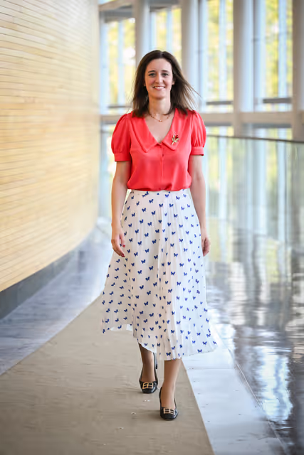 Fotografi 5: Lubica KARVASOVA in the EP in Strasbourg