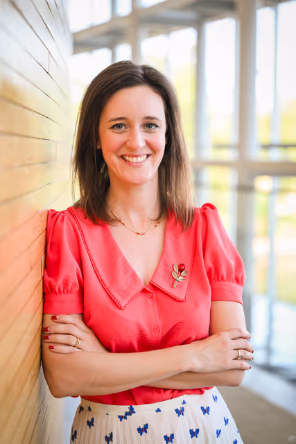 Fotografi 3: Lubica KARVASOVA in the EP in Strasbourg