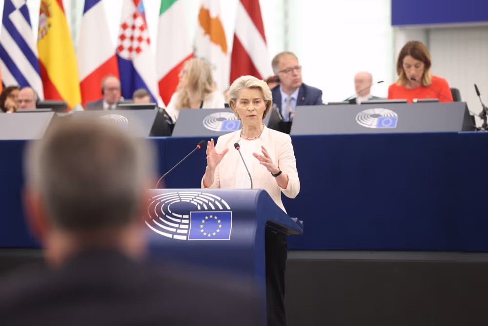 EP Plenary session - Statement by the Candidate for the Presidency of the European Commission (2024-2029)