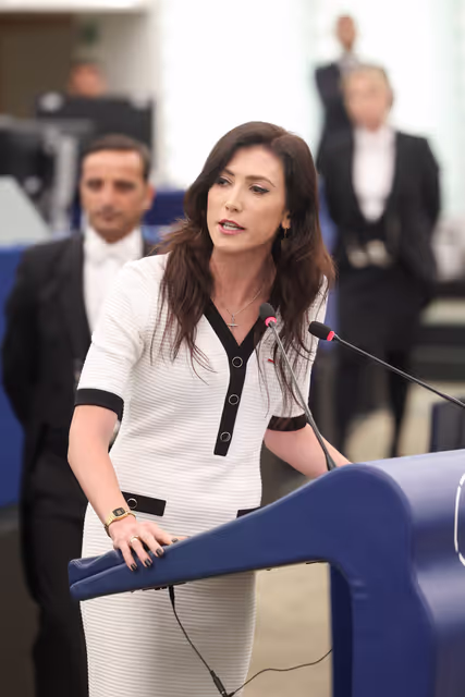 Photo 32 : EP Plenary session - Statement by the Candidate for the Presidency of the European Commission (2024-2029)