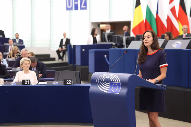 Photo 24 : EP Plenary session - Statement by the Candidate for the Presidency of the European Commission (2024-2029)