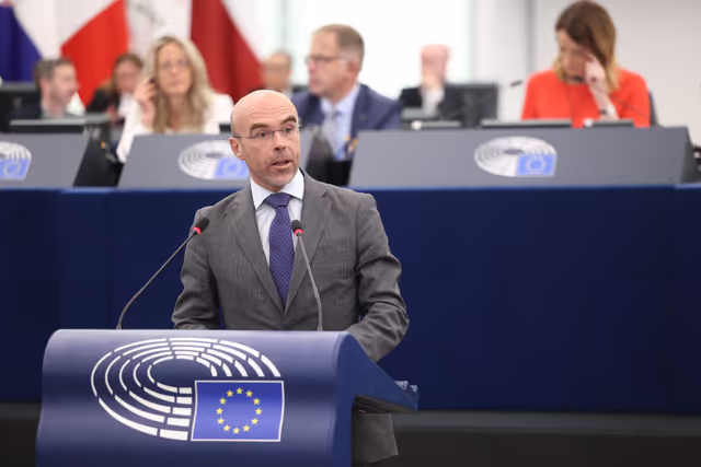 Photo 12 : EP Plenary session - Statement by the Candidate for the Presidency of the European Commission (2024-2029)
