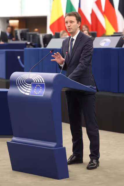 Photo 11 : EP Plenary session - Statement by the Candidate for the Presidency of the European Commission (2024-2029)