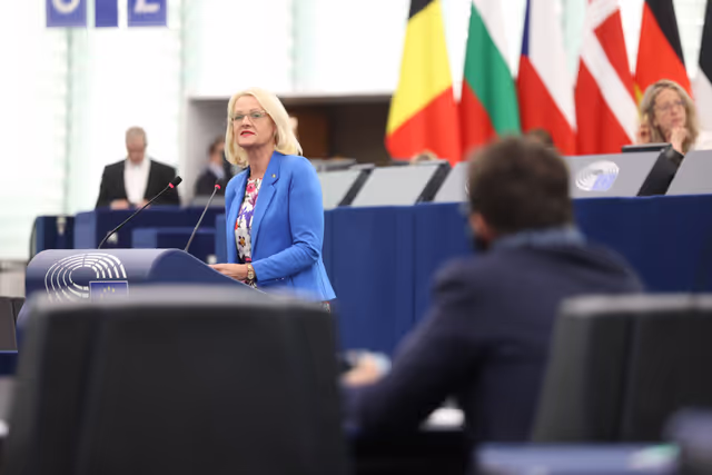 Photo 10 : EP Plenary session - Statement by the Candidate for the Presidency of the European Commission (2024-2029)
