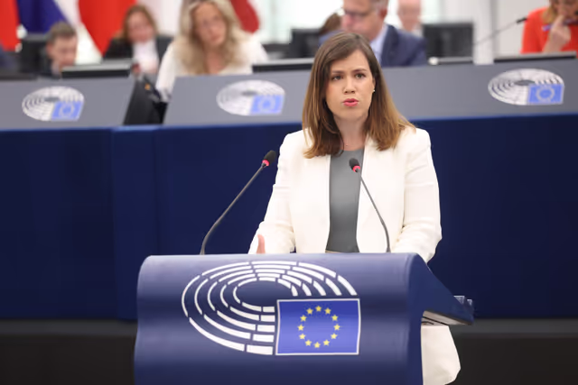 Photo 8 : EP Plenary session - Statement by the Candidate for the Presidency of the European Commission (2024-2029)