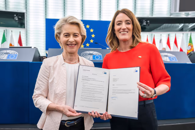 Billede 1: EP Plenary session - Election of the President of the Commission