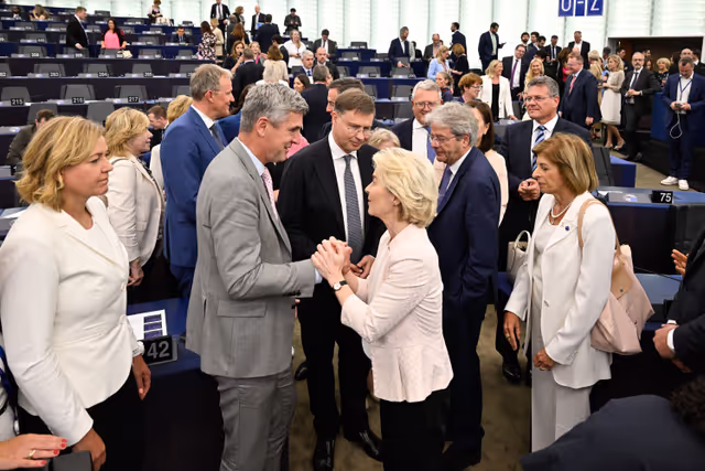 Billede 10: EP Plenary session - Election of the President of the Commission