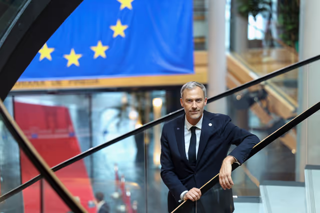 Fotografie 8: Yvan VEROUGSTRAETE in the EP in Strasbourg