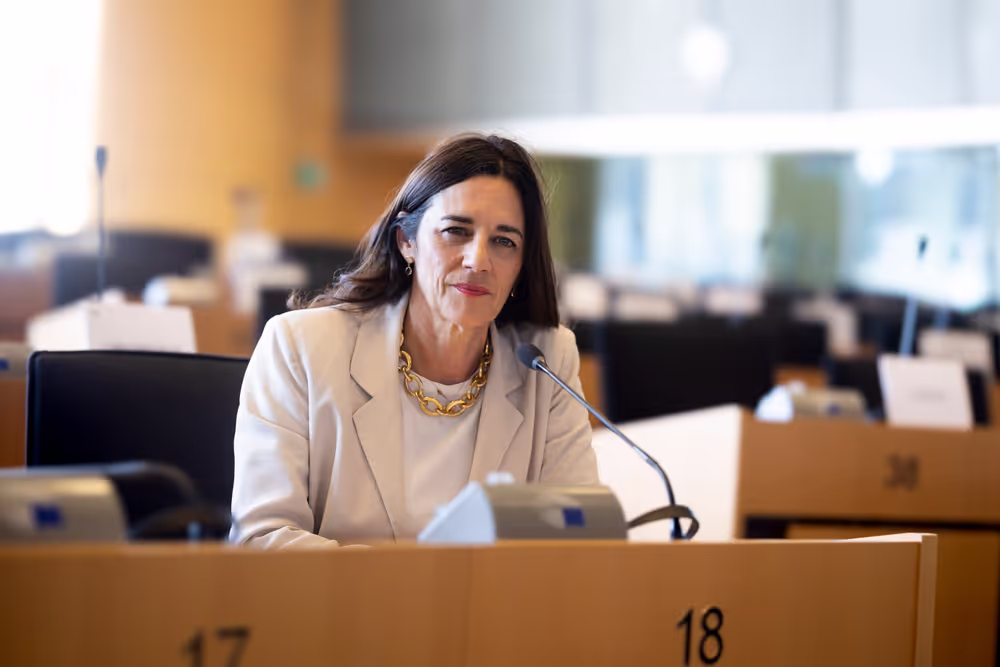 Laurence FARRENG in the EP in Brussels