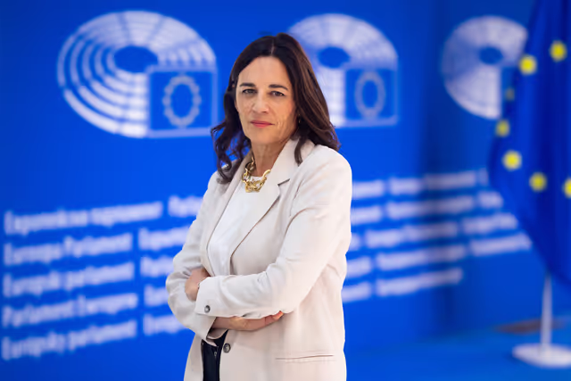 Fotó 2: Laurence FARRENG in the EP in Brussels