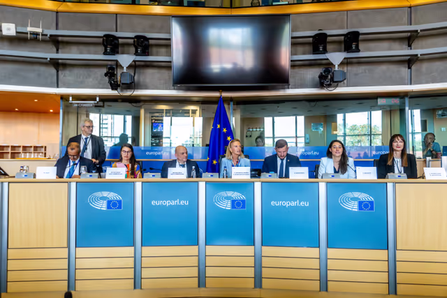 Fotografie 7: TRAN Committee constitutive meeting