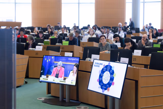 Fotografija 10: LIBE Committee meeting