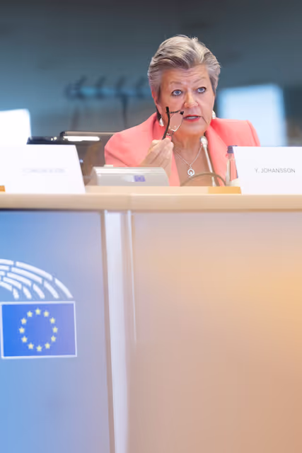 Fotografija 8: LIBE Committee meeting