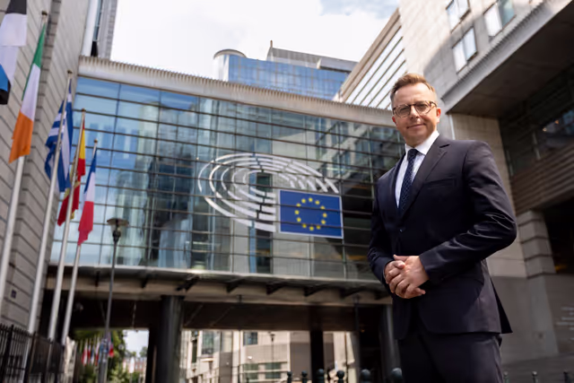 Fotografi 4: Dariusz JONSKI in the EP in Brussels