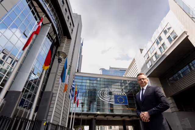 Fotografi 5: Dariusz JONSKI in the EP in Brussels